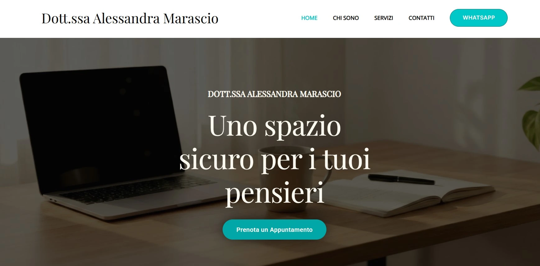 Sito web WordPress per Dr.ssa Alessandra Marascio